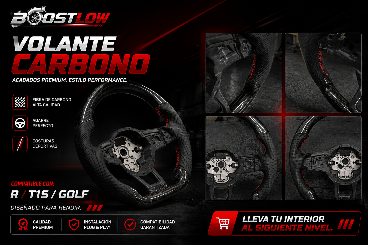 BOOSTLOW CARBON PRO GOLF EDITION