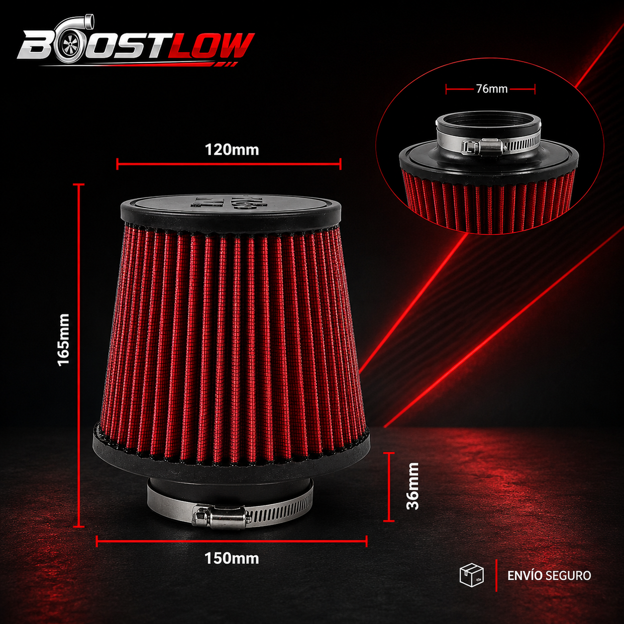 BOOSTLOW AIRFORCE K&N
