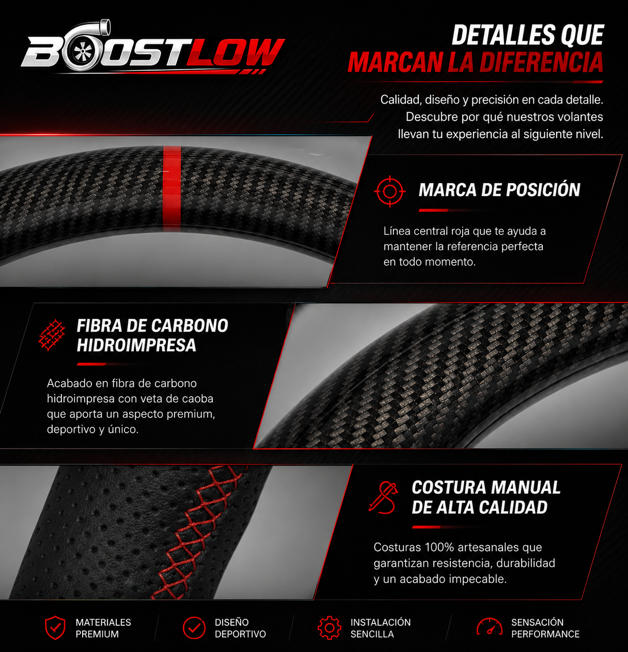 BOOSTLOW CARBON PRO SEAT EDITION