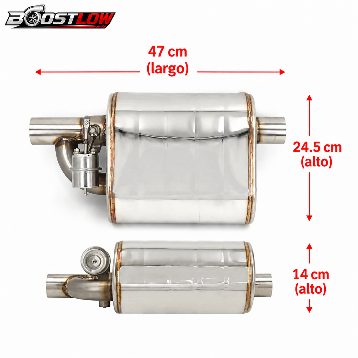 BOOSTLOW ACTIVEVALVE EXHAUST