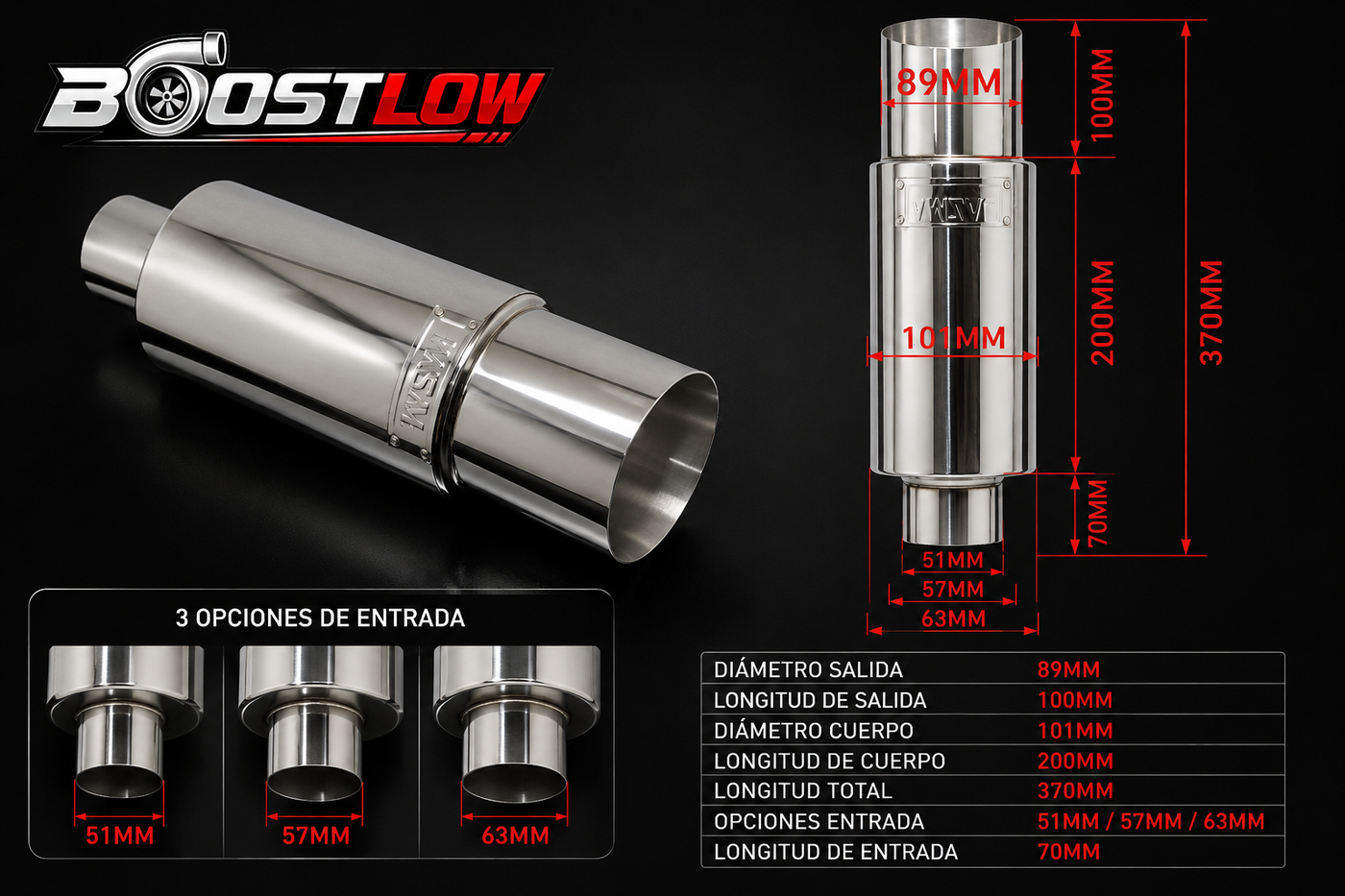 BOOSTFLOW STREETSPEC JDM (1 ud)