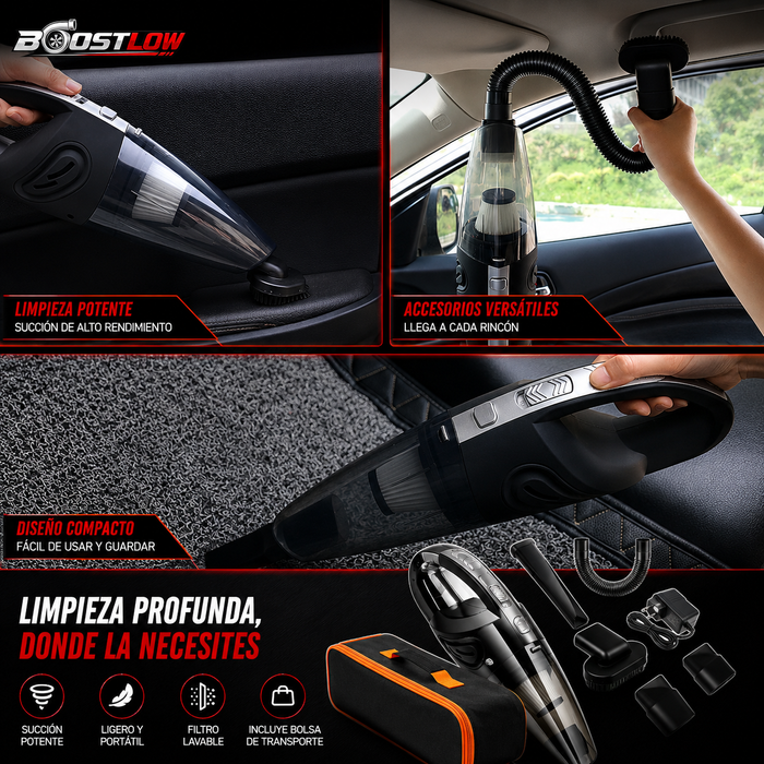 BOOSTLOW ASPIRADORA PORTÁTIL