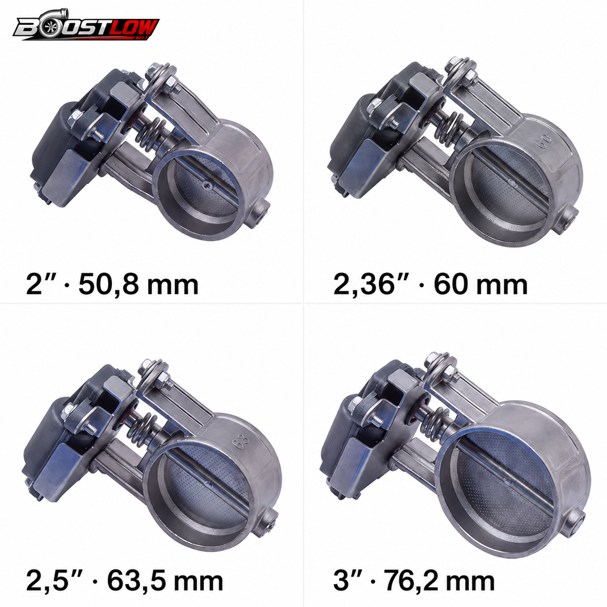 BOOSTVALVE X – Válvula de Escape Electrónica (1 ud)